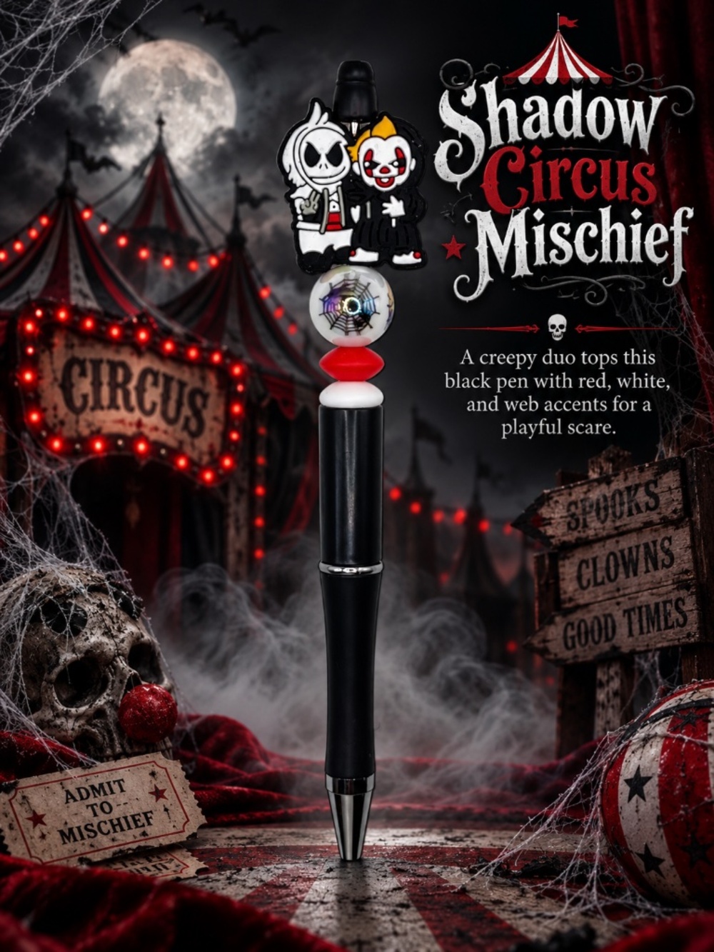 Shadow Circus Mischief Pen